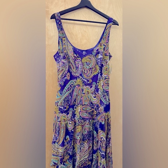 Taylor Multicolor Paisley Maxi Dress - Picture 4 of 13